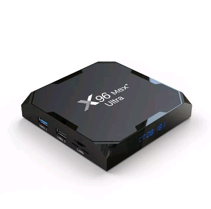 X96 MAX Plus Ultra 8K TV Box Android 11 4GB+64GB Amlogic S905X4 5G WiFi Streamer