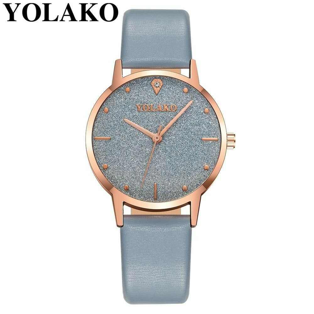 starry sky watch women lady watch for woman Casual Quartz Leather Band Analog wo