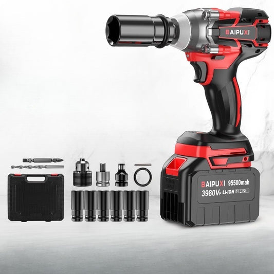 Electric Wrench Brushless Torque Electric Wrench Wind Gun Lithium Electric Tool