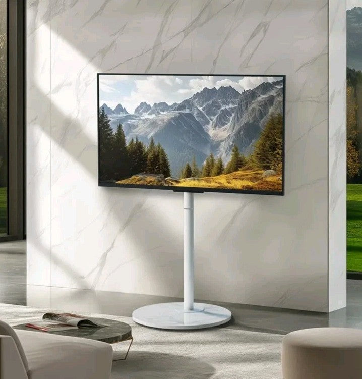 Heavy Minimalist TV Floor Stand 40”-75” Adjustable TV Screens Max Load of 40kg