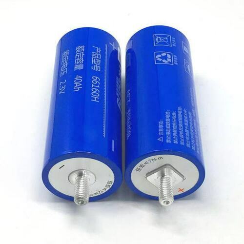 6PCS Yinlong 2.3V 40Ah 66160 Iron Titanate Battery Cylindrical LTO Solar Cells