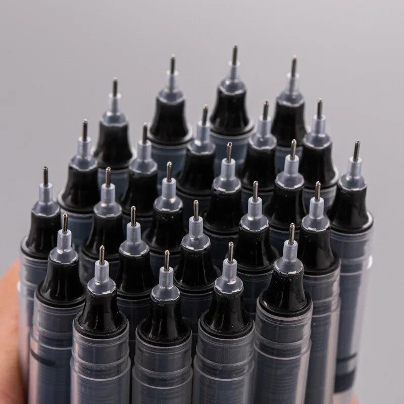 10Pcs Gel Pen Set with 0.5mm Precision Writing Tip - Smooth, Quick-Drying, Kawai