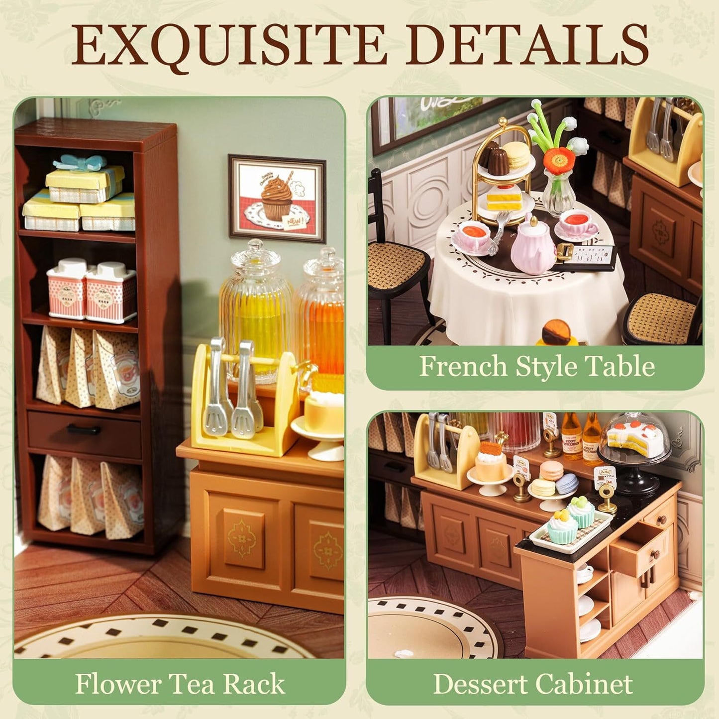 Rolife 1:24 Miniature Dollhouse Super Creator Plastic Building Teens Xmas Gift