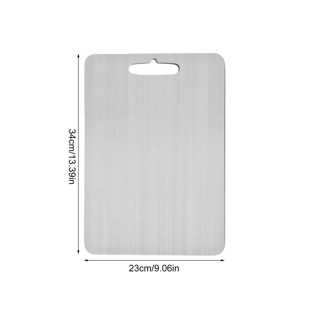 Titanium Cutting Board Double-Sided Titanium Cutting Boards for Kitchen Camping
