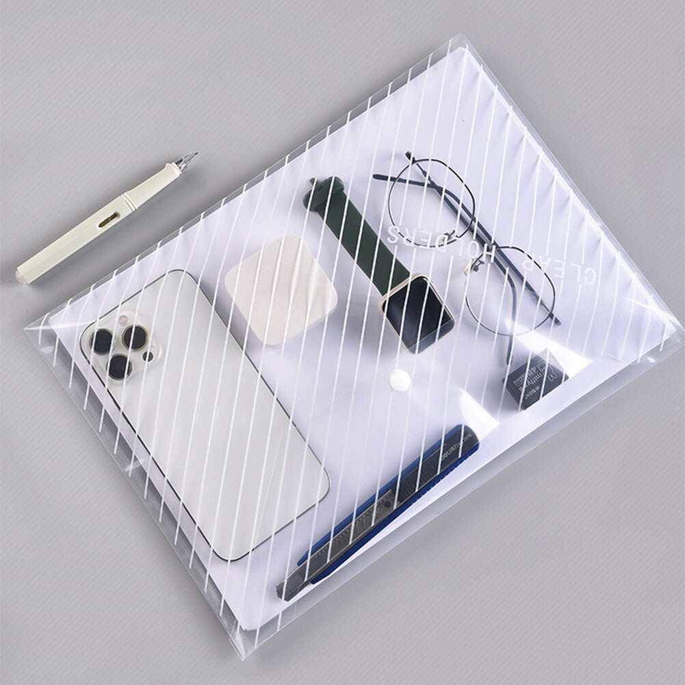 File Folder Plastic A4 Expandable Binder Pocket Perforated Pockets Envelope