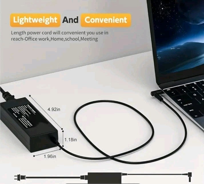 65W 19.5V 3.33A Ac Adapter For HP Pavilion X360 11 13 15, Zbook 14u G4 G5 15u 15
