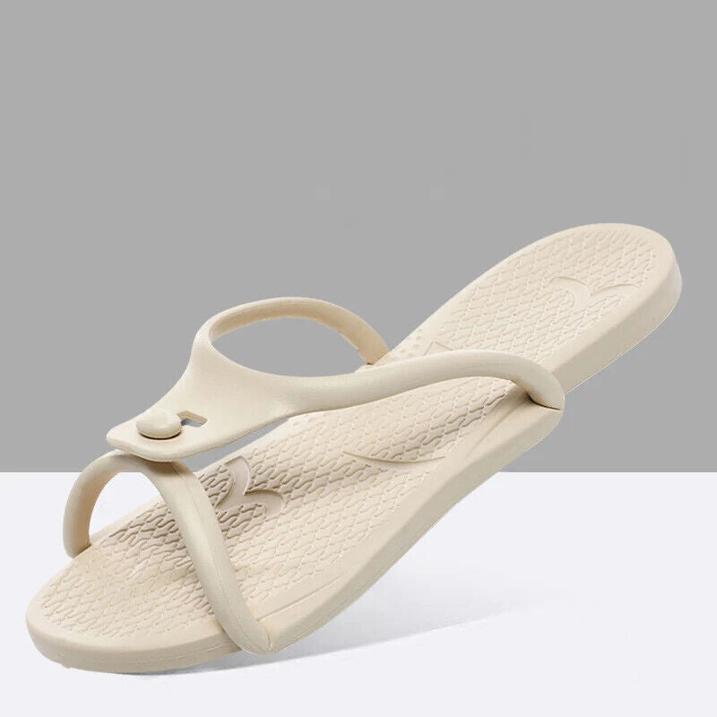 Folding Slippers Trip Travel Portable Slides Light Homestay Bathing Beach Shoes