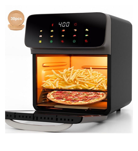 Evo Chef Air Fryer 12QT Convection Oven 10-in-1 Multi Function & Touchscreen