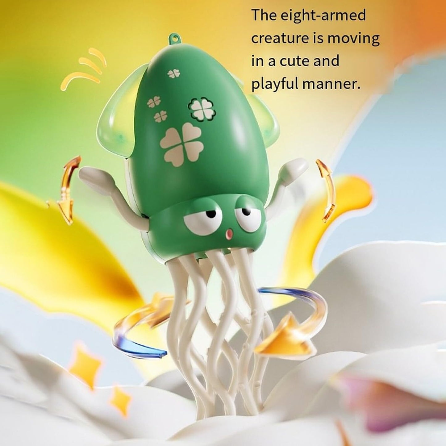 Enginekit Octopus - Electric Crawling Octopus, Magic Dancing Octopus Toy