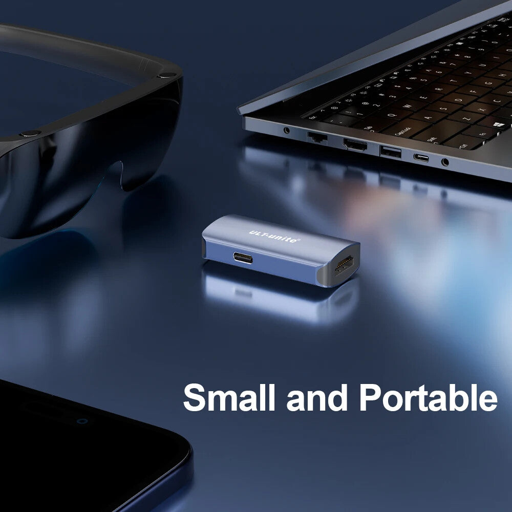 HDMI To Type C Converter 4K60HZ HDMI To USB C Adapter Compatible with XREAL Air