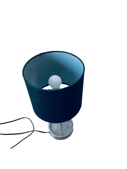 Modern Table Lamp with Black Lampshade Bedside Desk Lamps for Bedroom