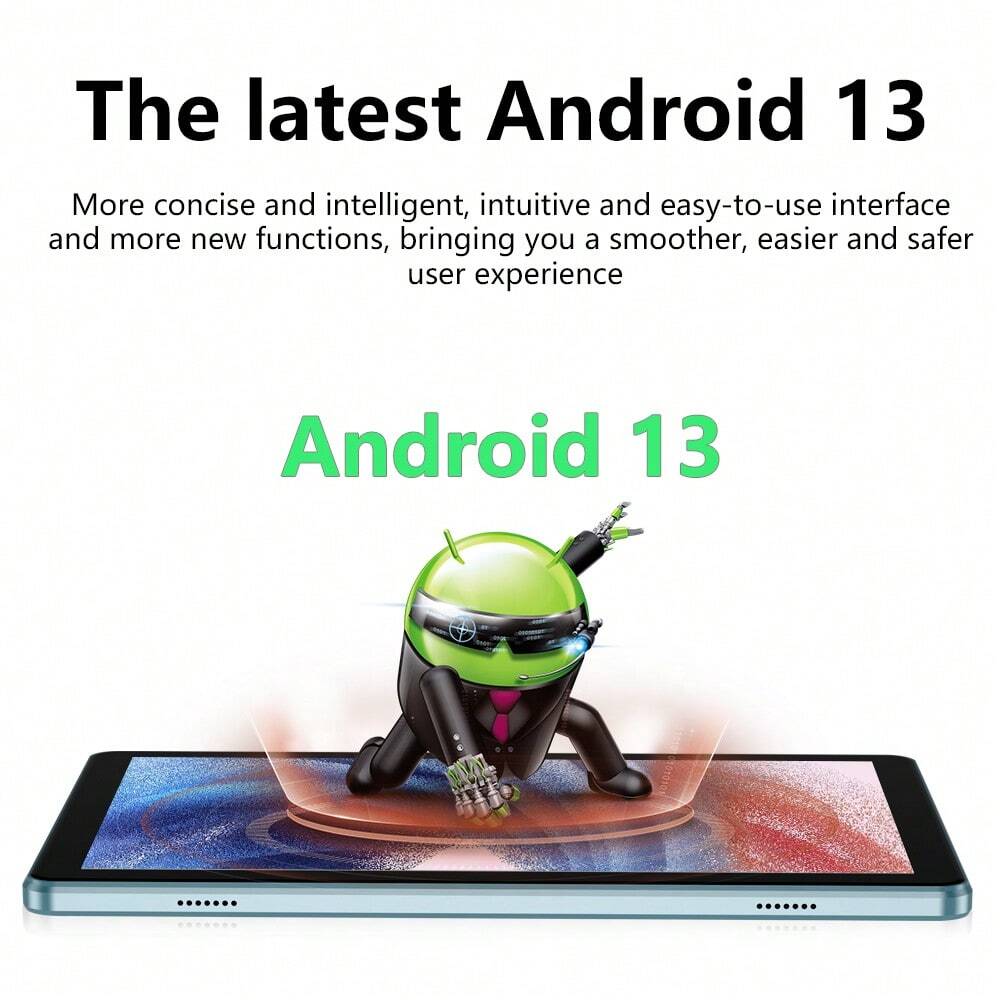 10" Android 13 Tablet, 6GB RAM, 64GB ROM, Dual Camera, GPS, 6000mAh, WiFi