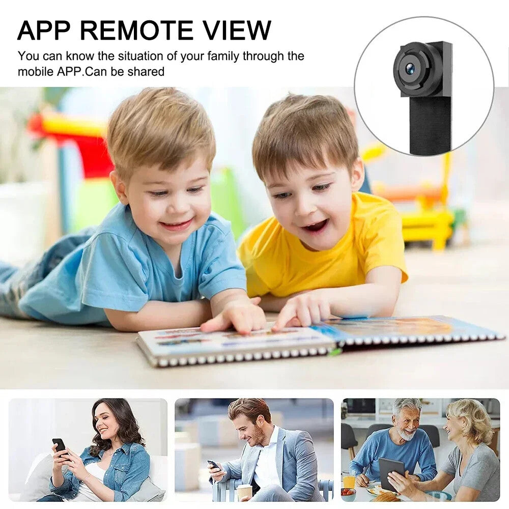 DIY HD 1080P Wifi Camera Portable Small Cam Micro Camcorder P2P Wireless Webcam