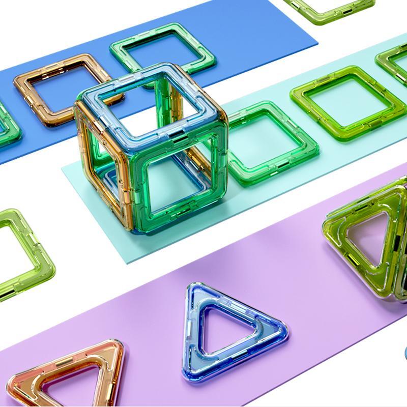 Magnets Toys for Kids Big Size Plus Magnetic Blocks for Children Designer