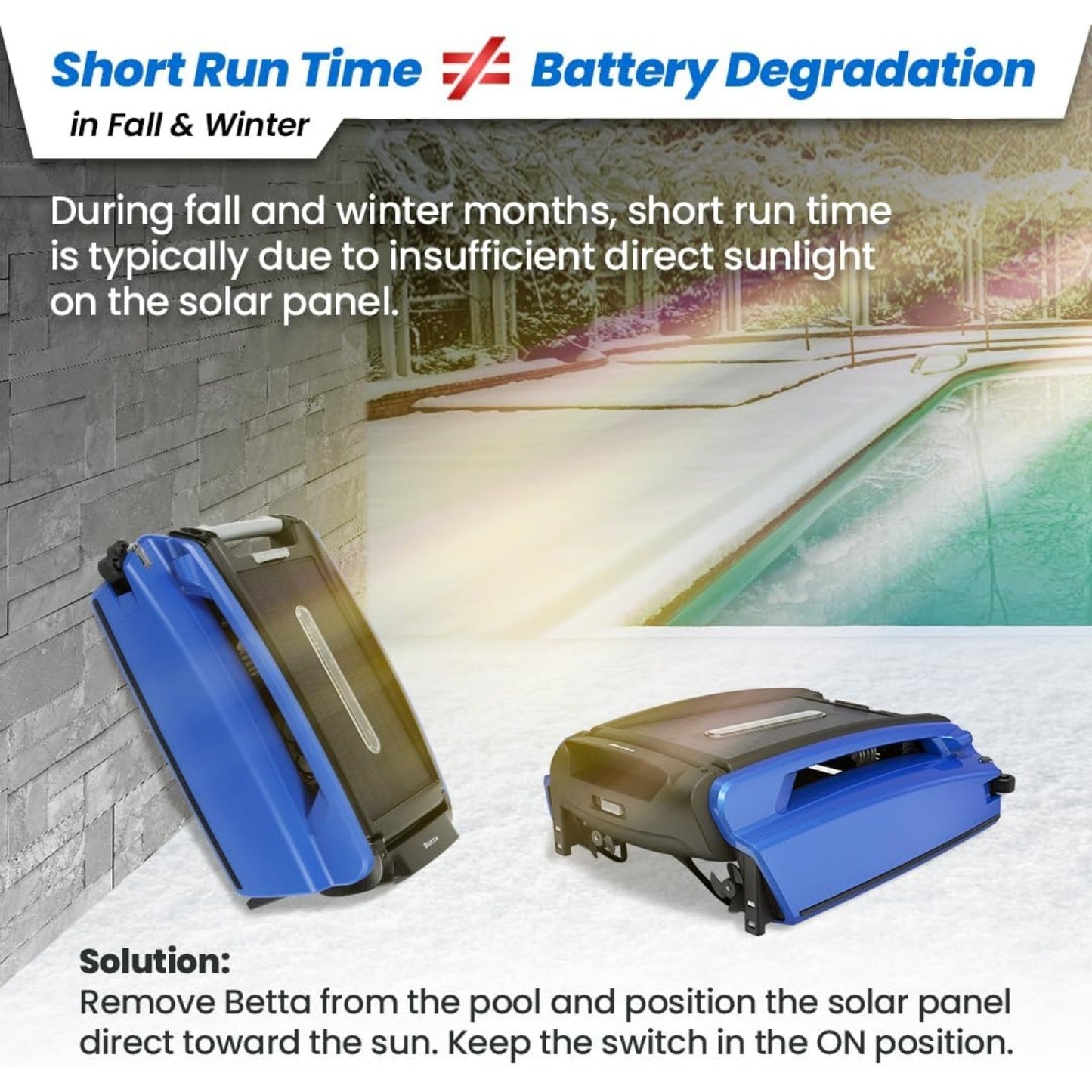 Solar Powered Automatic Robotic Pool Surface Skimmer Cleaner