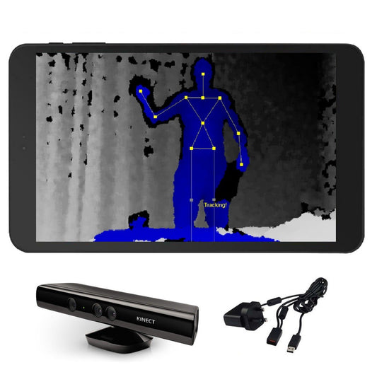 xBox Kinect Sensor Kit 360 Tablet Windows SLS Camera Ghost Hunting Stickman