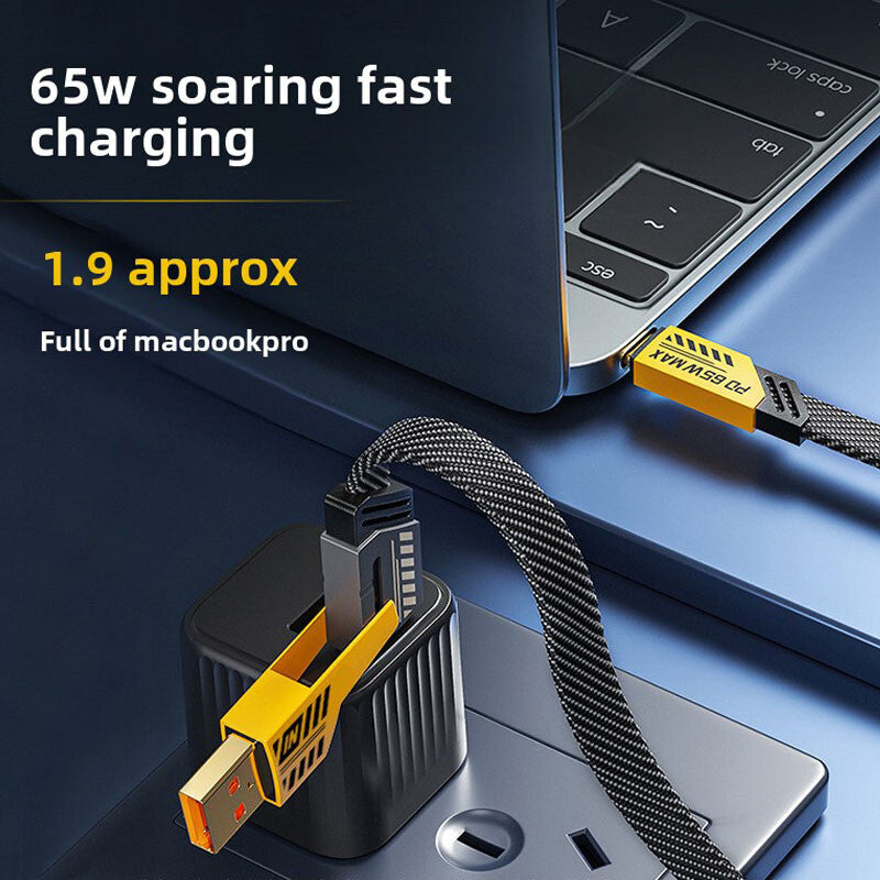 120W Fast Type C Wall Charger 4-in-1 Fast Cable For Samsung A16 A06 A15 A35 A55