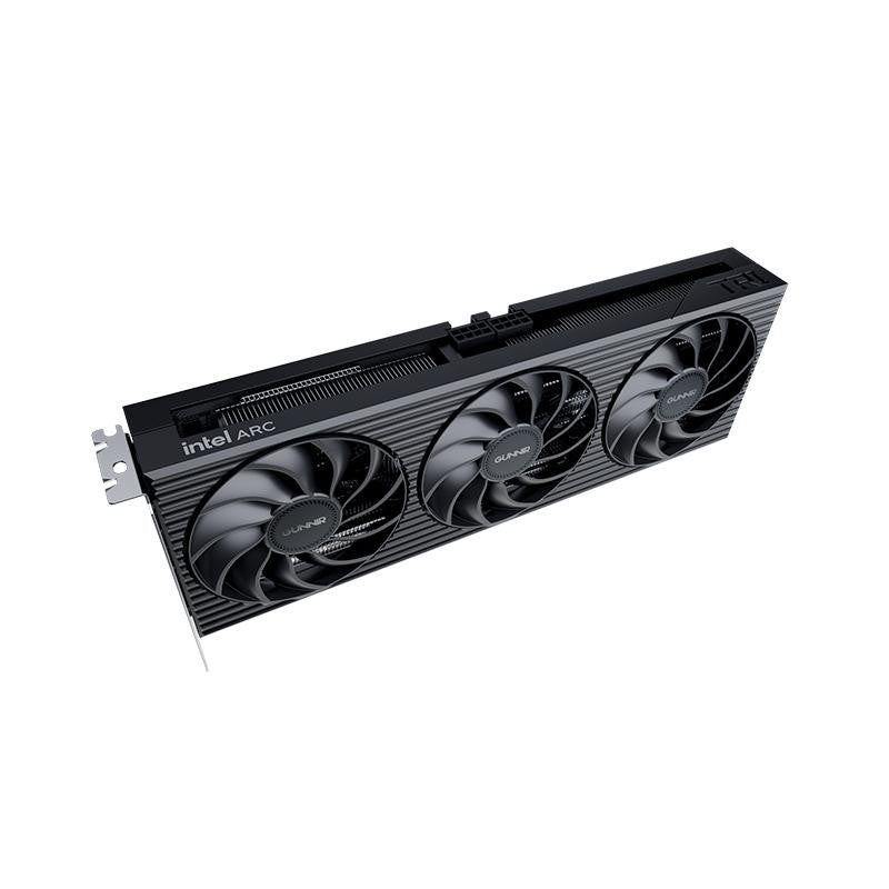 GUNNIR Intel Arc B580 Tri 12G OC 2800MHz GDDR6 Gaming Graphics Card Black