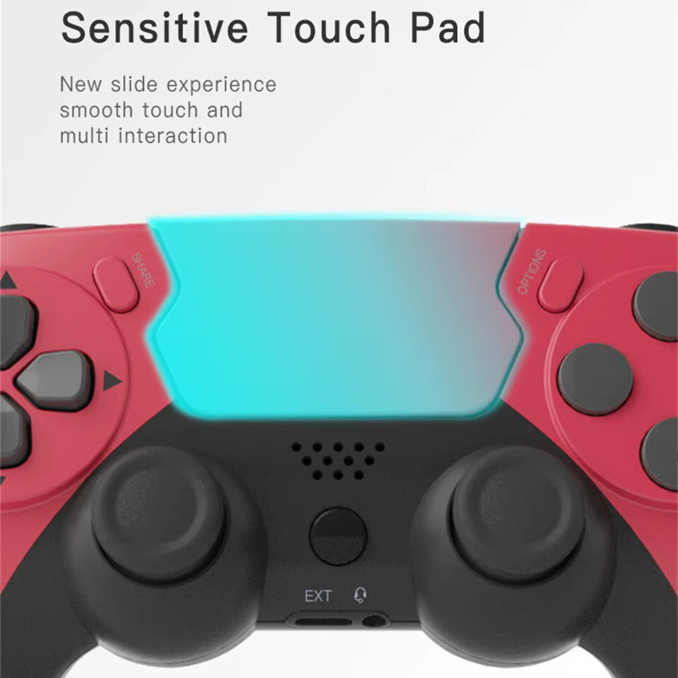 GAMINJA P48 Wireless Gamepad with Six Axis Gyroscope Game Controller for PS4 PS3