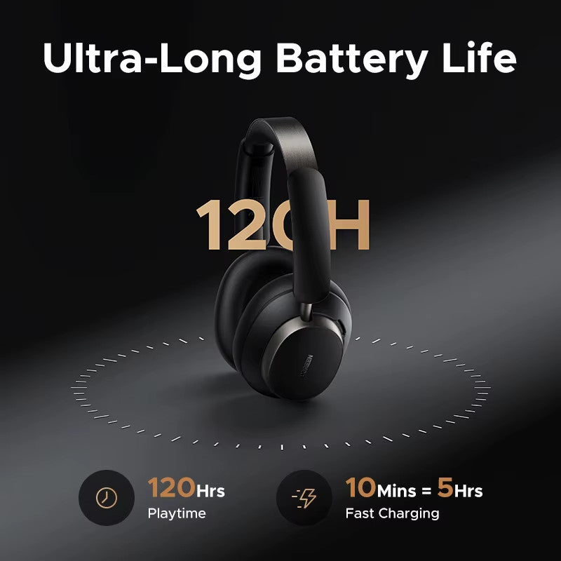 UGREEN Studio Pro ANC Wireless Headphones 48dB Bluetooth Hi-Res LDAC 120H