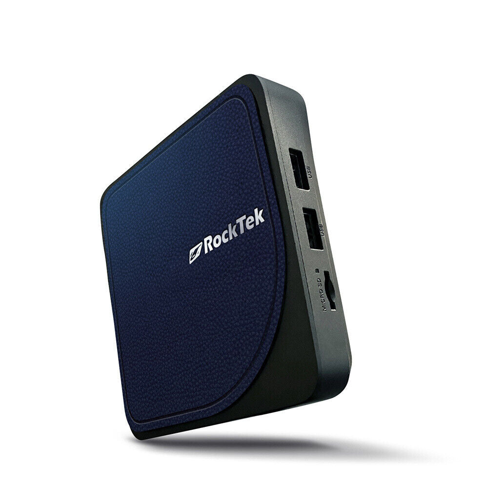 RockTek G2 4K TV Box Android 12 ATV Stream S905X4-K Media Player DTS Dolby Audio