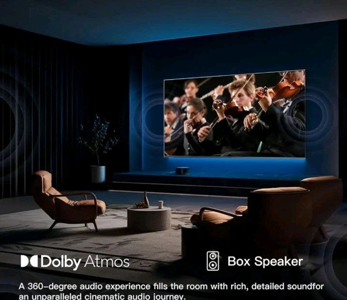 FPD 55-inch Smart TV Google TV 4K UHD with Google Play and Google Cast Built-in