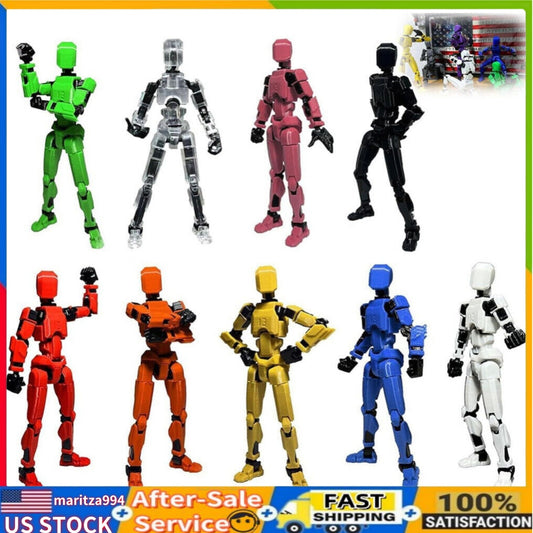 Titan 13 Action Figure- Robot Action Figure-3D Printed Action T13 Action Figure