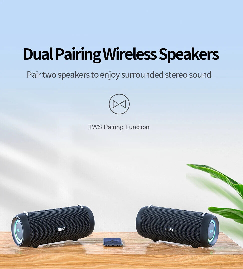 Bluetooth Speaker 60W Output Power Bluetooth Speaker with Class D Amplifier