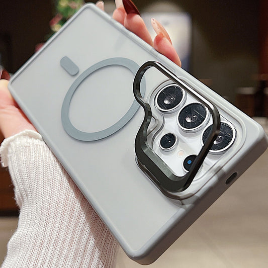 For Samsung S25 Ultra/S25/S24/S23 Mag Safe Magnetic Case Matte Translucent Cover