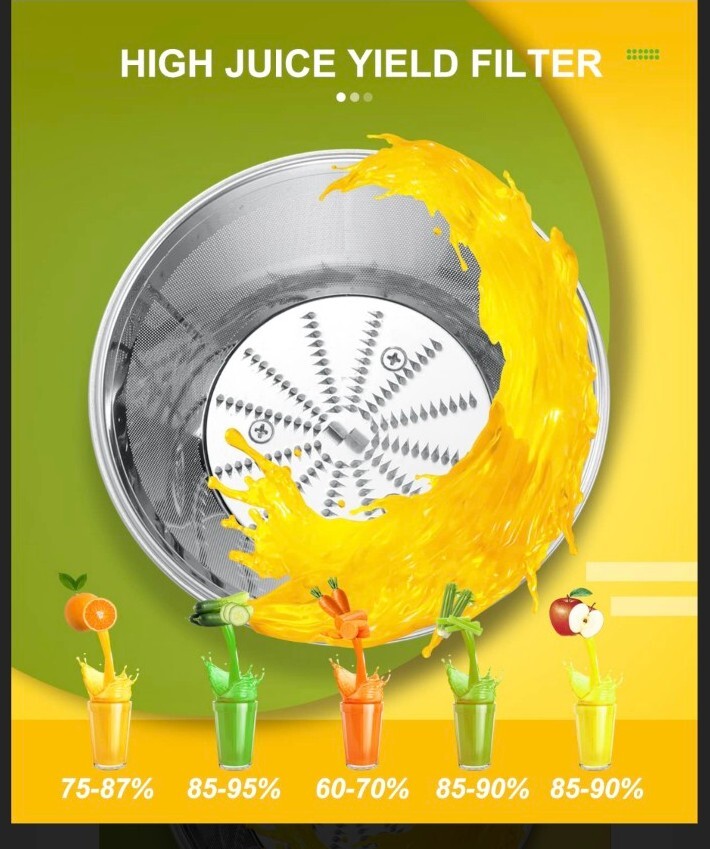 Juicer Machine, 600W Juicer with 3.5” Big Mouth for Whole Fruits and Veg, Juice