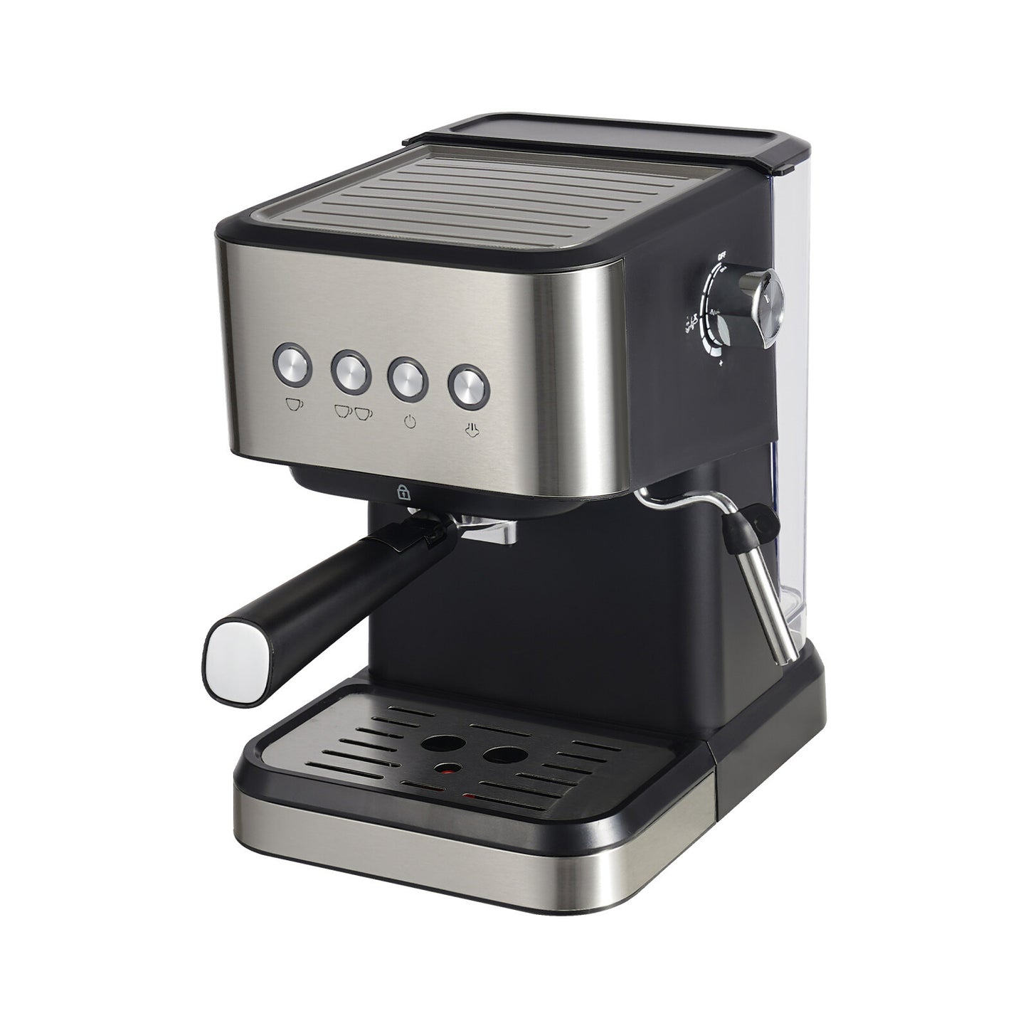 Spoon&Tamper Small Drip Coffee Machine,1.5L Semi-automatic Coffee Machine New~