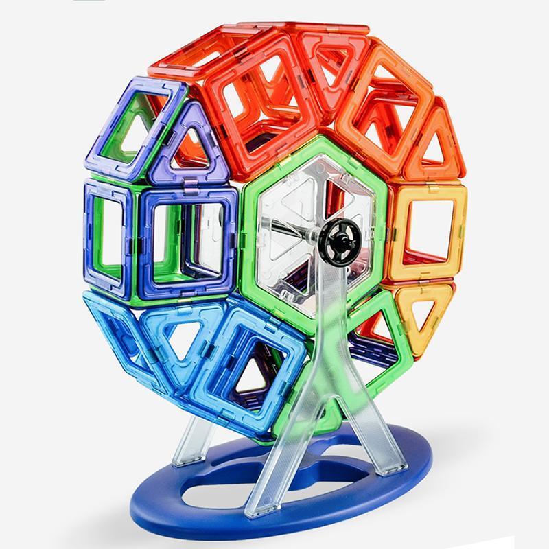 Magnets Toys for Kids Big Size Plus Magnetic Blocks for Children Designer