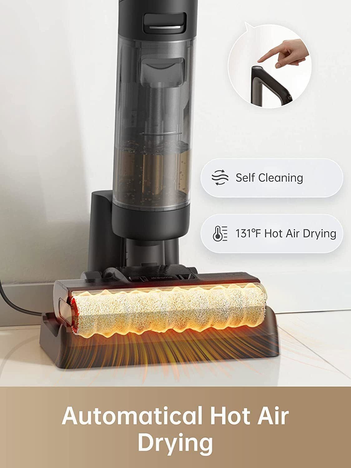 dreame H12 Pro Wet Dry Vacuum Dual Edge Cleaning Hot Air Drying - New