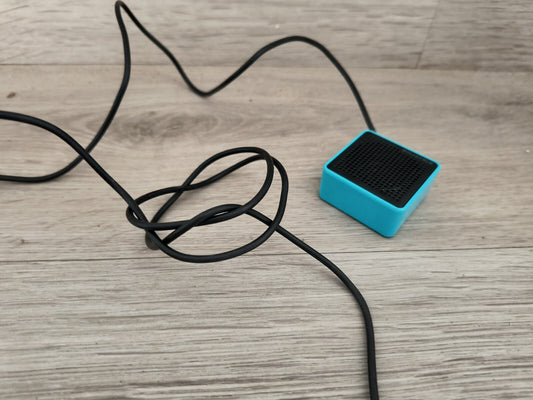 Speakers Blue Wired Aux Input