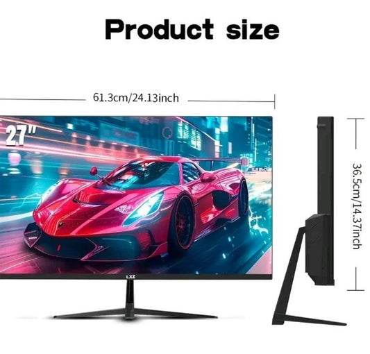 Frameless 27-Inch Curved Monitor - 1ms, 180Hz Refresh with Eye Protection