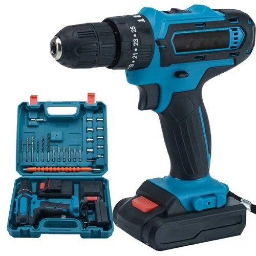 Electric Hand Drill Set Pistol Drill Electric Screwdriver Household Hand Drill