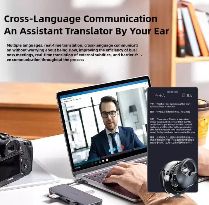 New Paxa Translation Headphones, Paxa Open Air Traductor, Paxa AI Headphones US