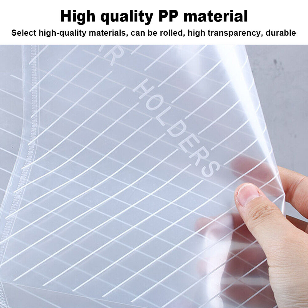 File Folder Plastic A4 Expandable Binder Pocket Perforated Pockets Envelope