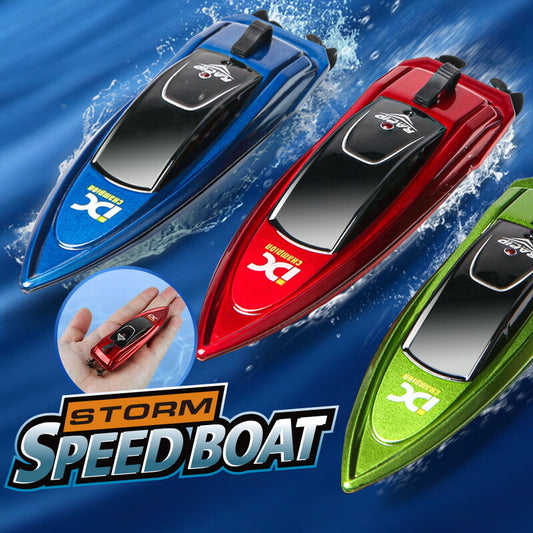 H106 RC Boat for Adult&Kid, 2.4GHz Remote Control Boat with Rechargeable Battery