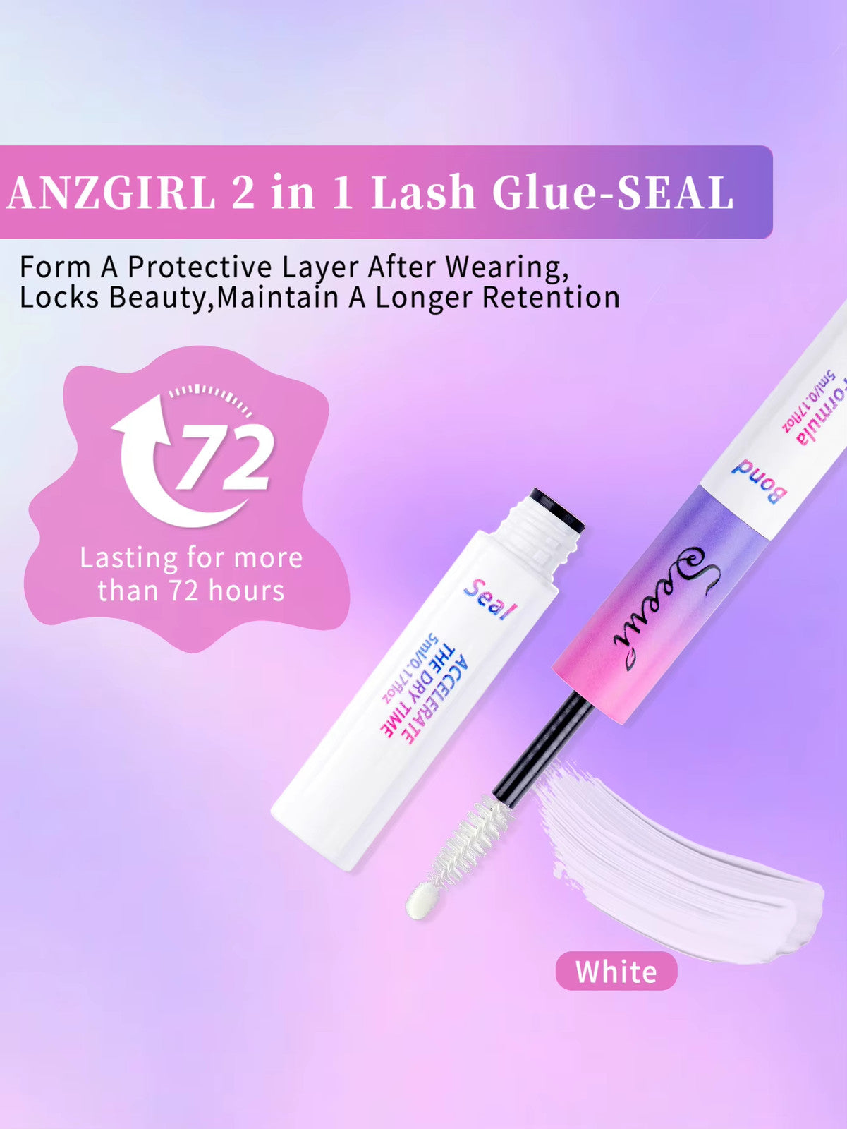 Eyelash Glue and Seal for Eyelash Clusters Strong Fixed Eyelash Glue Lasting Eye