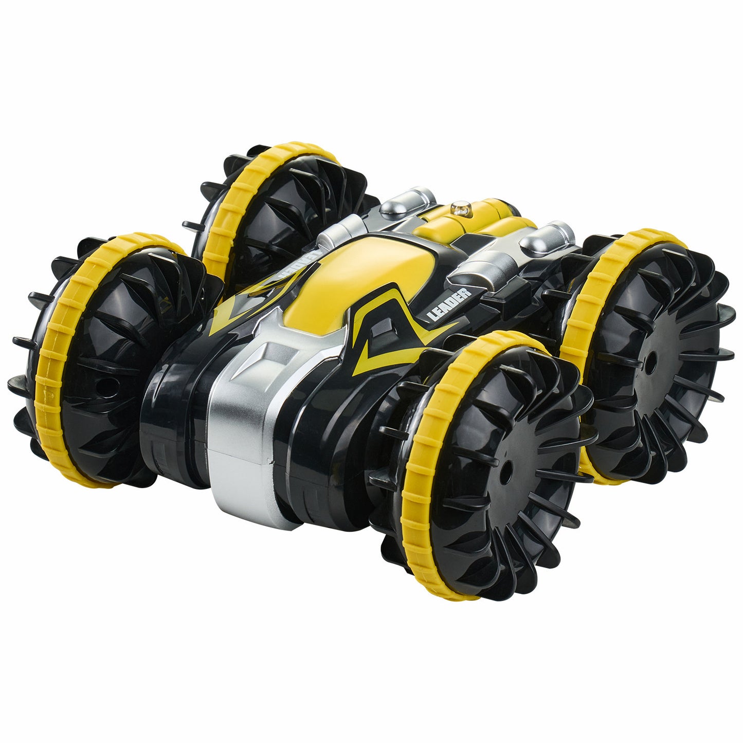 Amphibious Remote Control Car Boat 2.4 GHz 4WD RC Boat Kids Adults Yellow