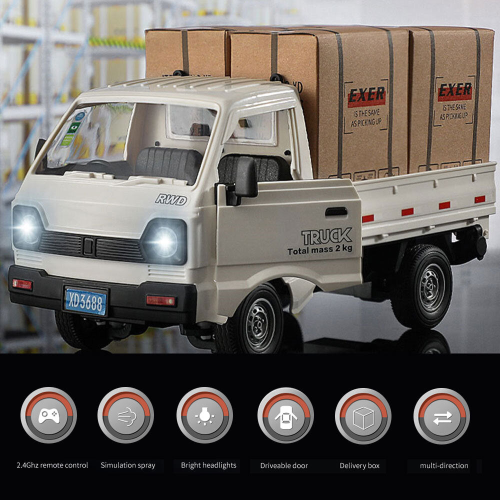 1/16 Remote Controlled Transport Car Sprayer Vehicle B9J1