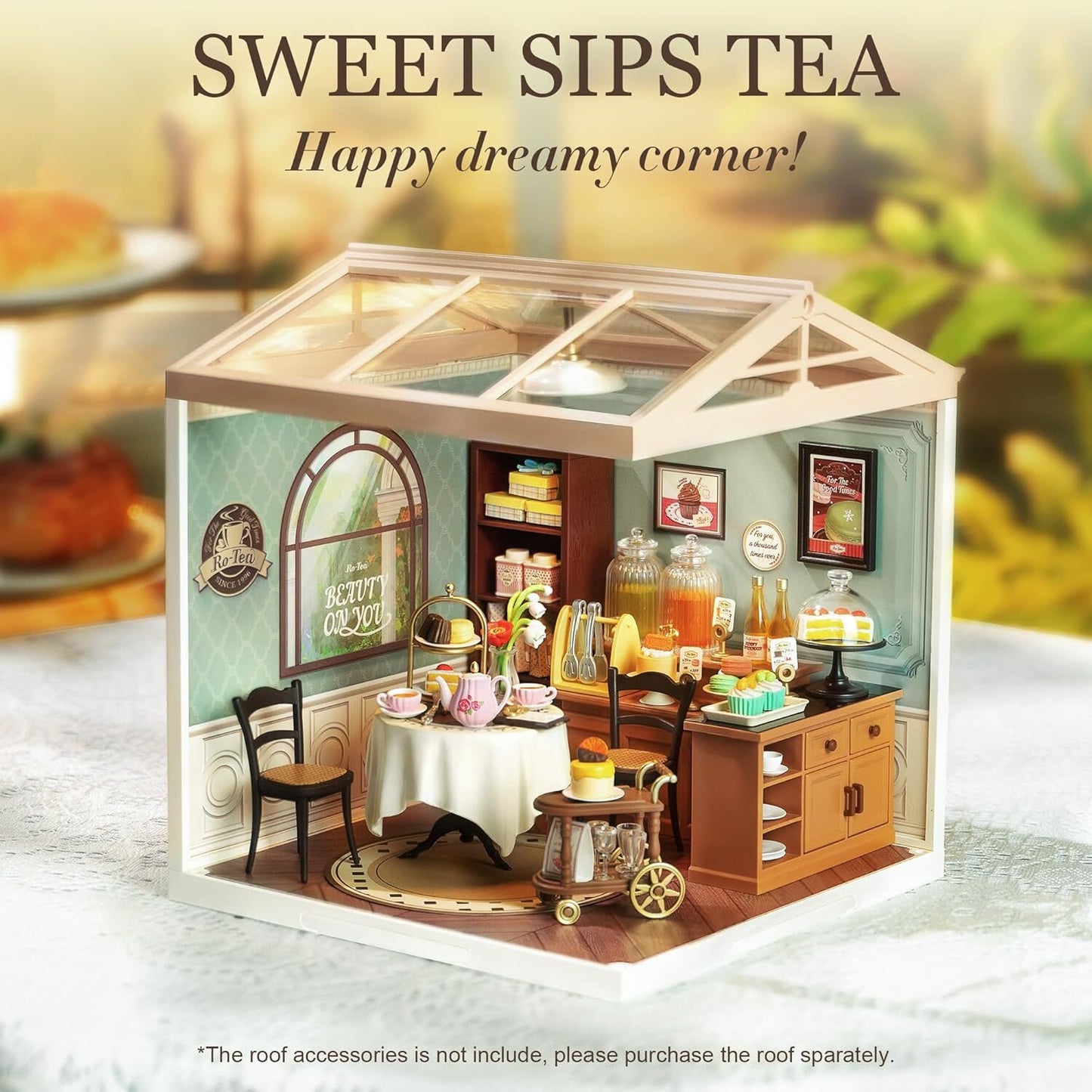 Rolife 1:24 Miniature Dollhouse Super Creator Plastic Building Teens Xmas Gift