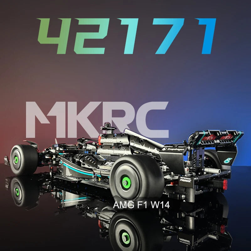 1642PCS Technical Fomula F1 Racing Car Building Blocks Toy Gift For Children Kid