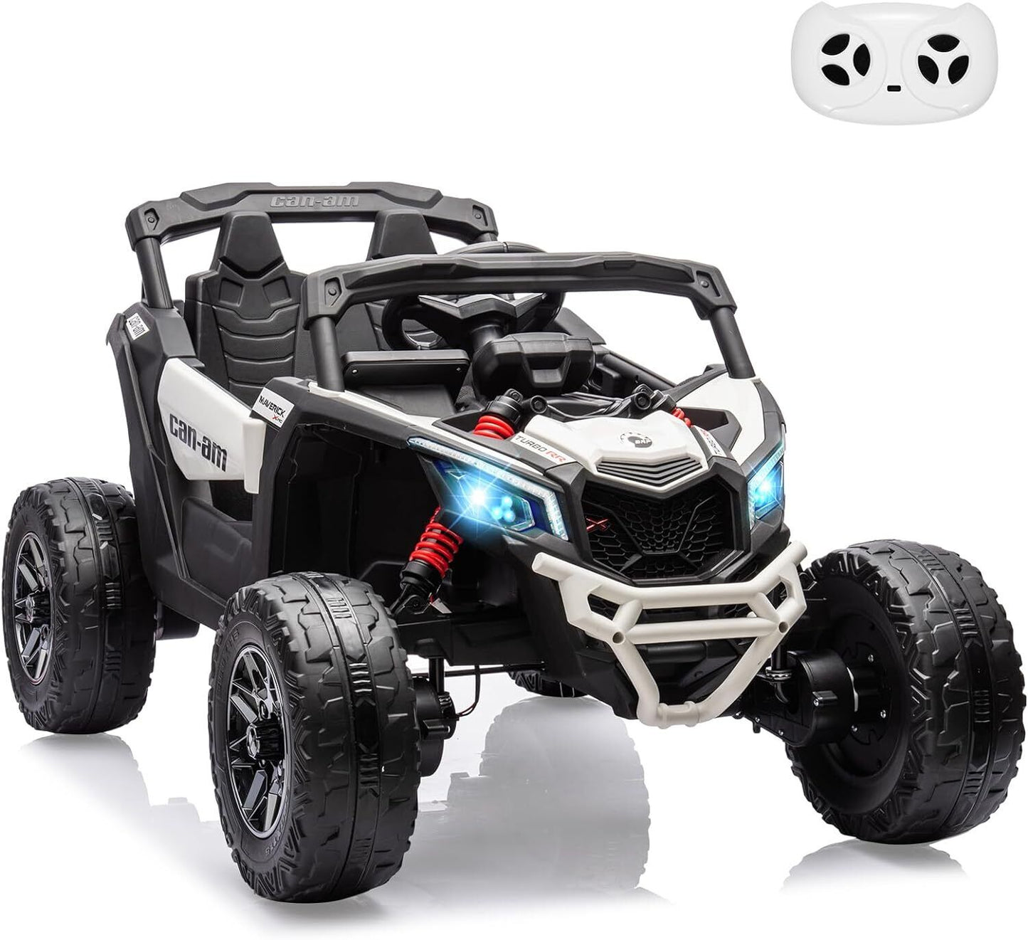 Can-Am Licensed 12V Ride on UTV Car for Kids Electric Fun Toys 4WD Off-Road Quad