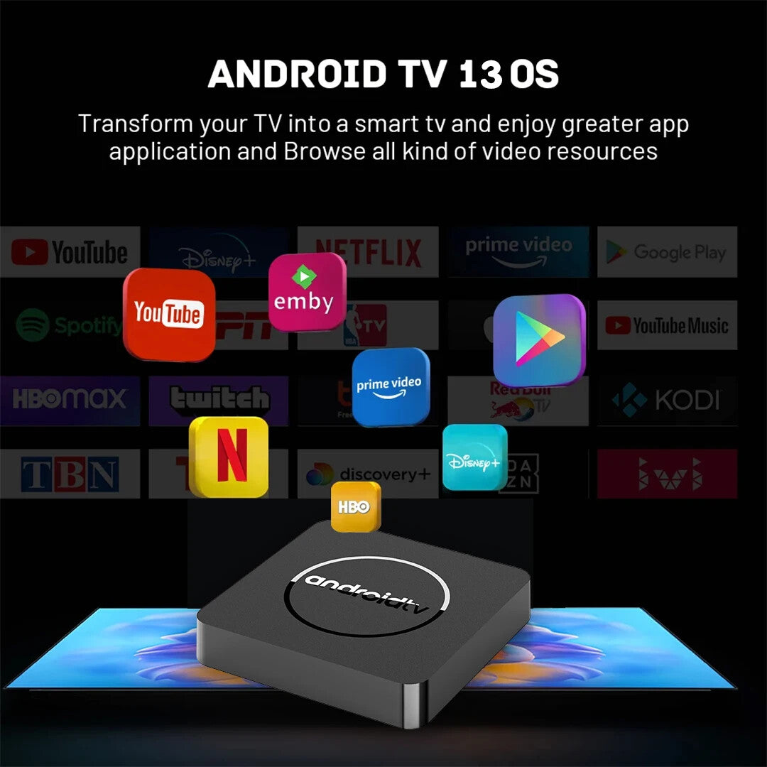 4K HDR10+ Smart TV Box Allwinner H313 2GB16GB Dual Wifi Set Top Box Media Player