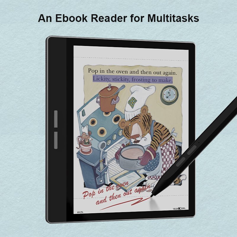 Bigme B751C Ebook Reader 7''E-Ink Color Paper Tablet for Notes,E-Book ereader