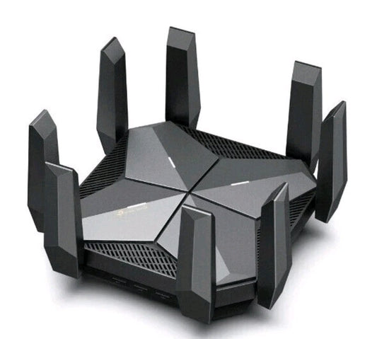 TP-Link AXE16000 Quad-Band WiFi 6E Router (Archer AXE300) Dual 10G