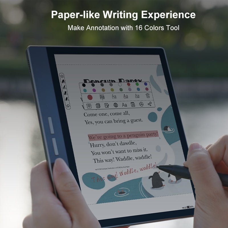 Bigme B751C Ebook Reader 7''E-Ink Color Paper Tablet for Notes,E-Book ereader