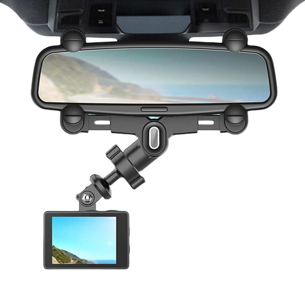 # Anti-Shake Car Mounting Bracket 360 Adjustable Rear View Mirror Camera Holder